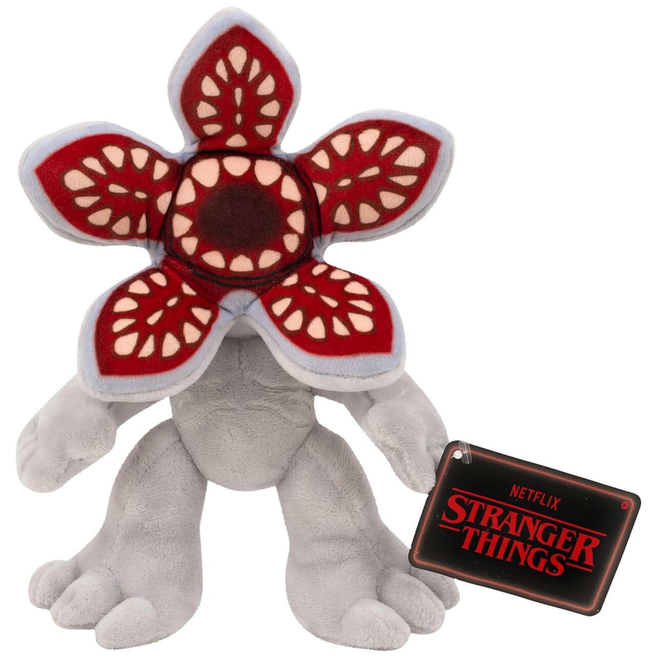 Stranger Things: Chibi Demogorgon - 8" Plush, Season 1 Creature, Detailed Embroidery, Soft Stuffed Character, Play & Display, Licensed Collectible Toy